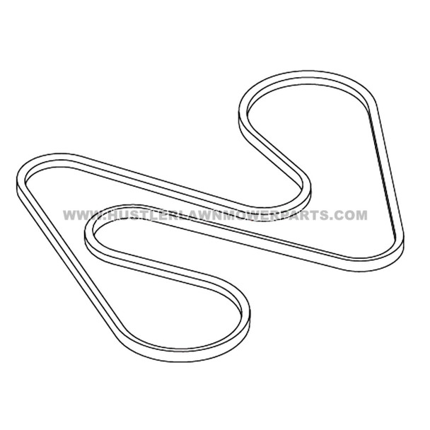 HUSTLER 607603 - EL 90.90" HB BELT - Image 2