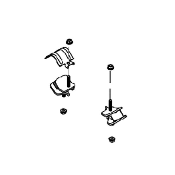 HUSTLER 7113234 - ENGINE MOUNTING KIT - HUSTLER genuine Part Number 7113234