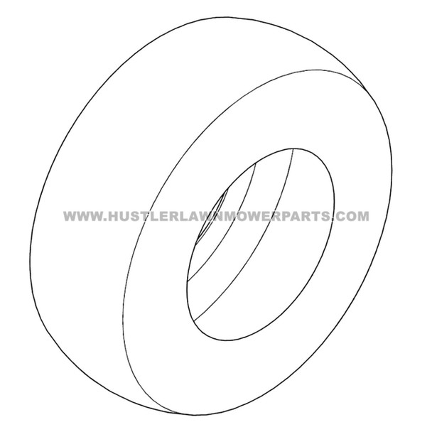 HUSTLER 607798 - TIRE 20X8.00-10 B4R BGBT - Image 2