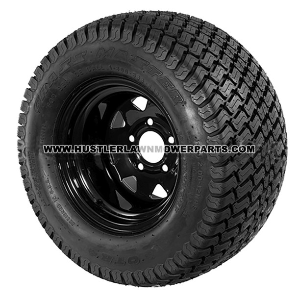 HUSTLER 607535 - TIR/WHL 24X12.00-12 BLK - Image 1 