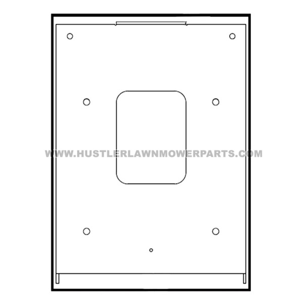 HUSTLER 556151 - SVC SEAT PAN - Image 2