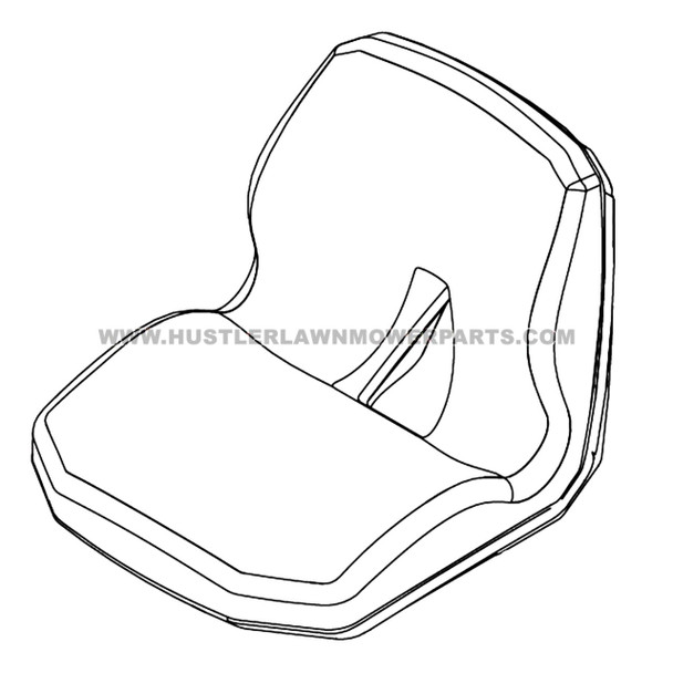 HUSTLER 608453 - SEAT - Image 2