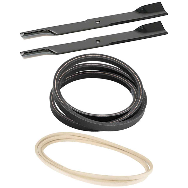 Hustler Raptor 42" Blades x2 & Belts Kit OEM (H-F-CW)