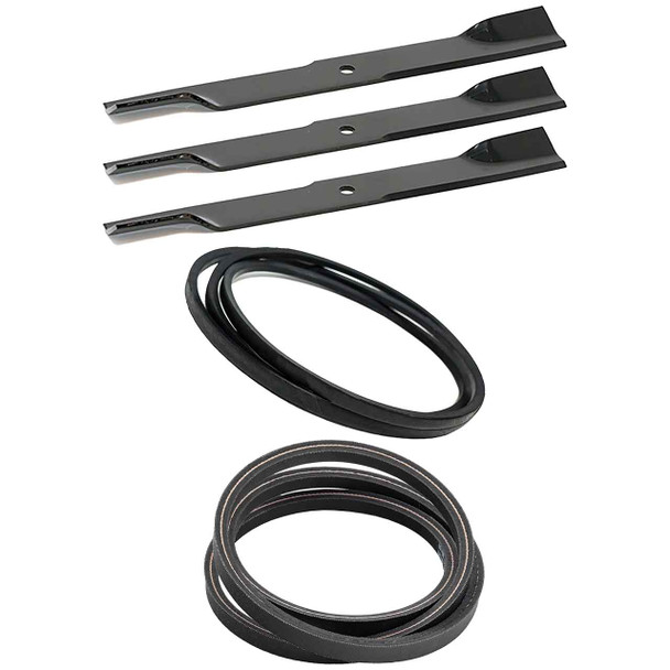 Hustler Raptor SD 60" Blades x3 & Belts Kit OEM (H-F-CW)