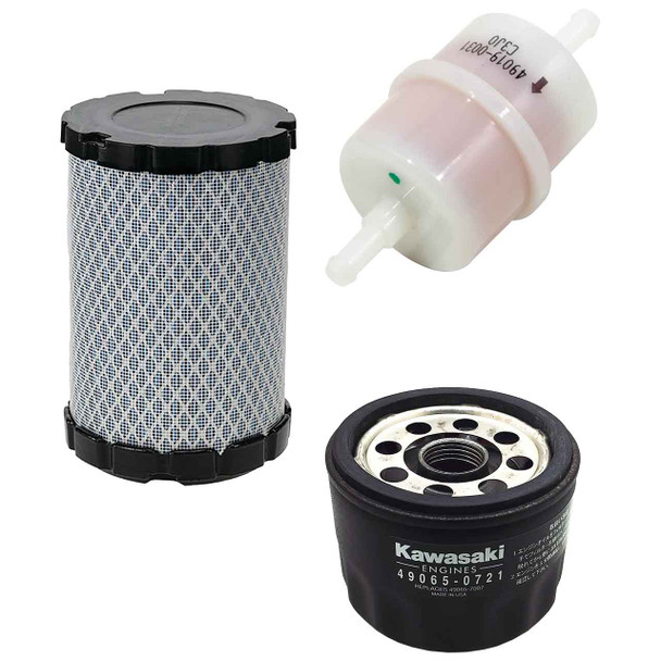 Hustler Fastrak 48 & Fastrak RD 48 Kawasaki FT691V-AS08 22 HP Filter Kit OEM