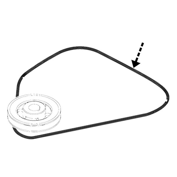 HUSTLER 712406 - BELT B 49.15" EL - HUSTLER genuine Part Number 712406