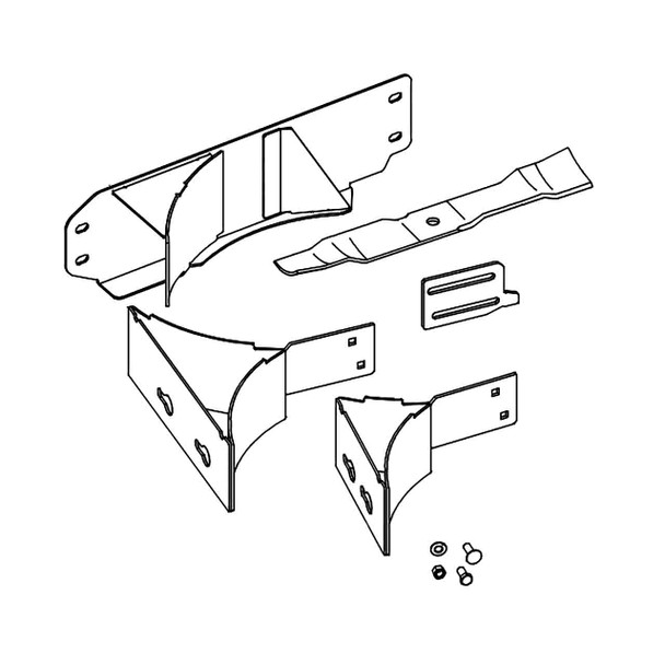 HUSTLER 114306 - KIT MULCH X1072 - HUSTLER genuine Part Number 114306