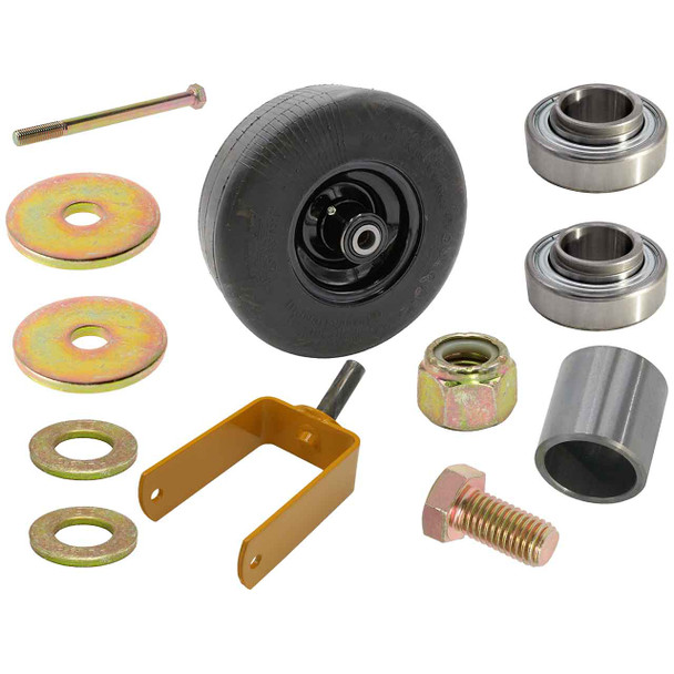 Fork Kit Bearing With Fork - Hardware and Tire Assy For Hustler Surfer Pro