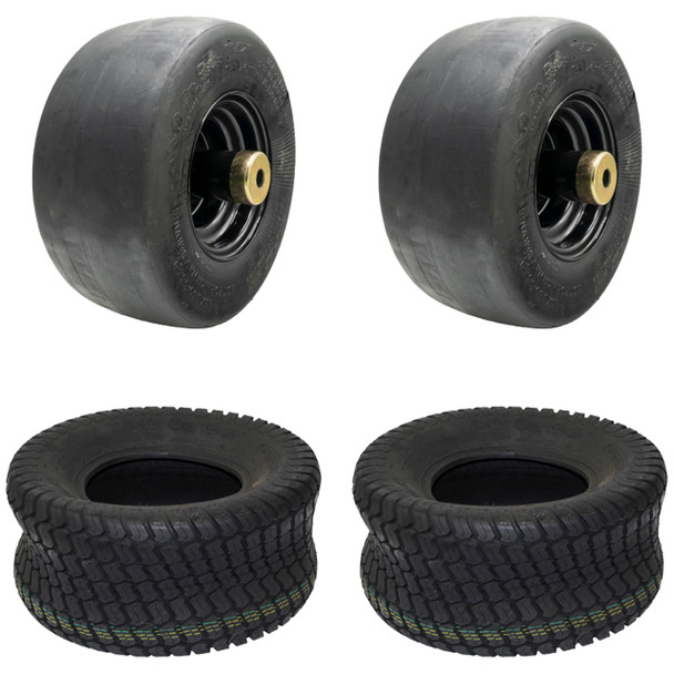 Complete Tire Kit For Super SF Hustler Mower Model 943522