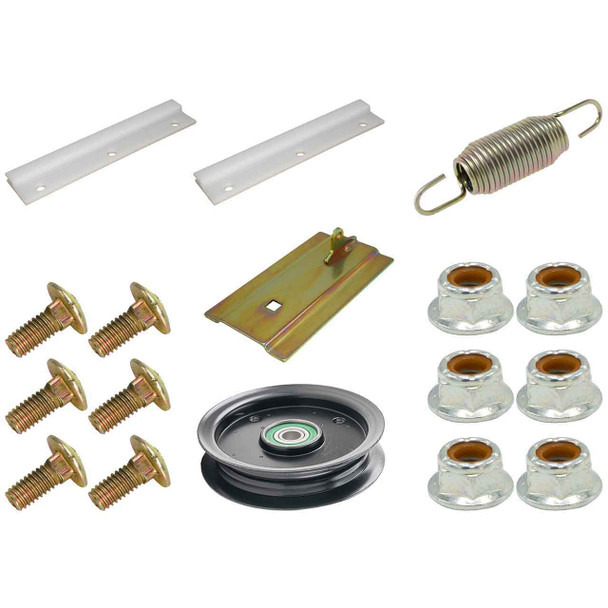 Idler Slide Complete Kit With Pulley For Hustler Mower FasTrak 48 Model 941724