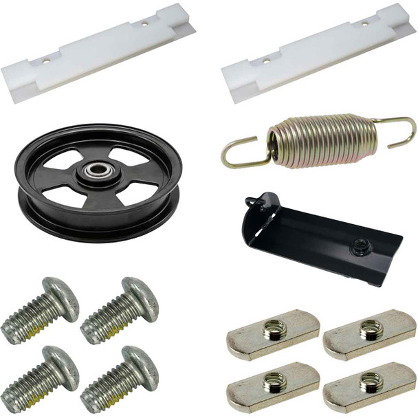 Idler Slide Complete Kit With Pulley For Hustler Mower X-One 60 Model 941880
