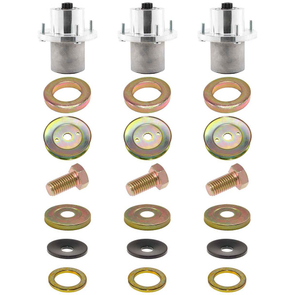 Complete Spindle Kit With Pulleys For Hustler FasTrak SDX 48" Model 941674