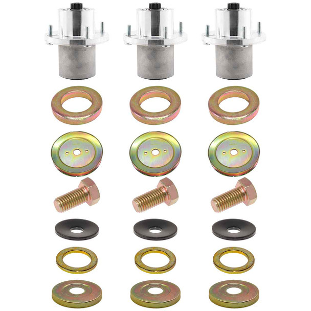 Complete Spindle Kit With Pulleys For Hustler FasTrak SDX 60" Model 941708