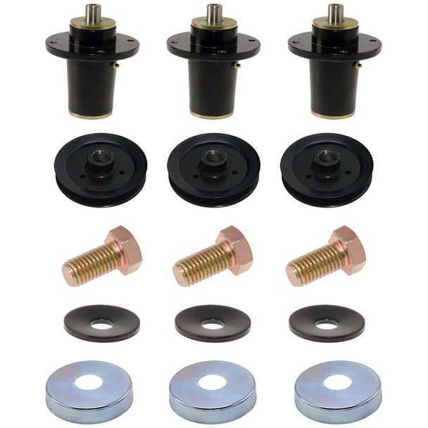 Complete Spindle Kit With Pulleys For Hustler X-One 52" Model 941831