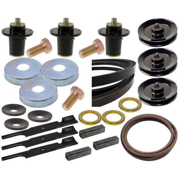 Complete Deck Moving Parts Maintenance Kit For Hustler X-One 60" Model 941930