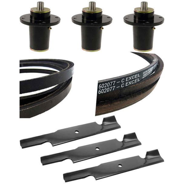 Spindle and Blade & Belt Kit For Hustler X-One 52" Model 941831