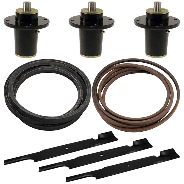 Spindle and Blade & Belt Kit For Hustler Hustler Z Diesel 72" Model 943249US