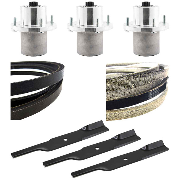 Spindle and Blade & Belt Kit For Hustler TrimStar 48" Model 939504