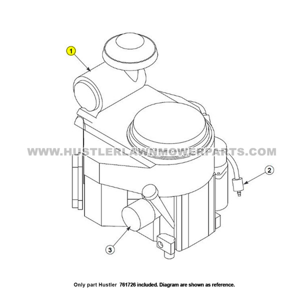 Parts lookup Hustler 761726 Lawn Mower Air Filter OEM diagram Parts lookup Hustler 761726 Lawn Mower Air Filter OEM diagram