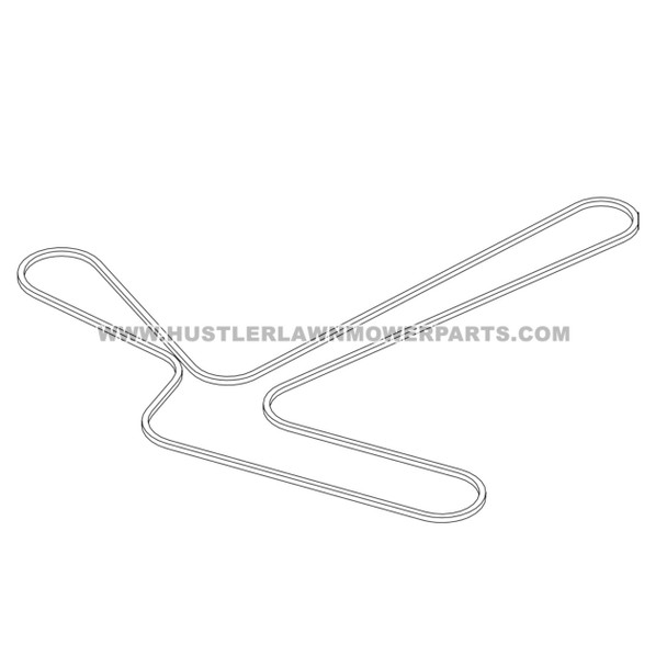 HUSTLER 767327 - BELT 72" 2500 SD DECK - Image 2 HUSTLER 767327 - BELT 72" 2500 SD DECK - Image 2