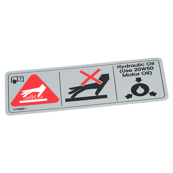 HUSTLER 779280 - DECAL HOT - Image 1 HUSTLER 779280 - DECAL HOT - Image 1