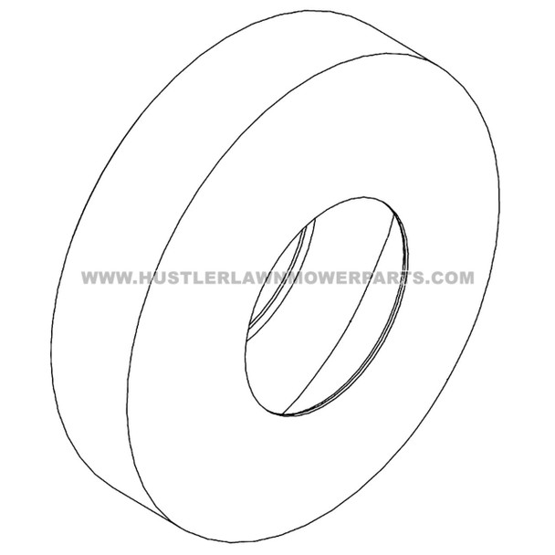 HUSTLER 785337 - TIR 18X6.50-8 B4R GRMR - Image 2