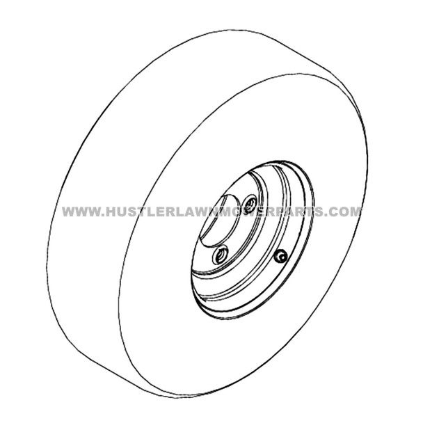 HUSTLER 785345 - TIR/WHL 18X6.50-8 SLV - Image 2