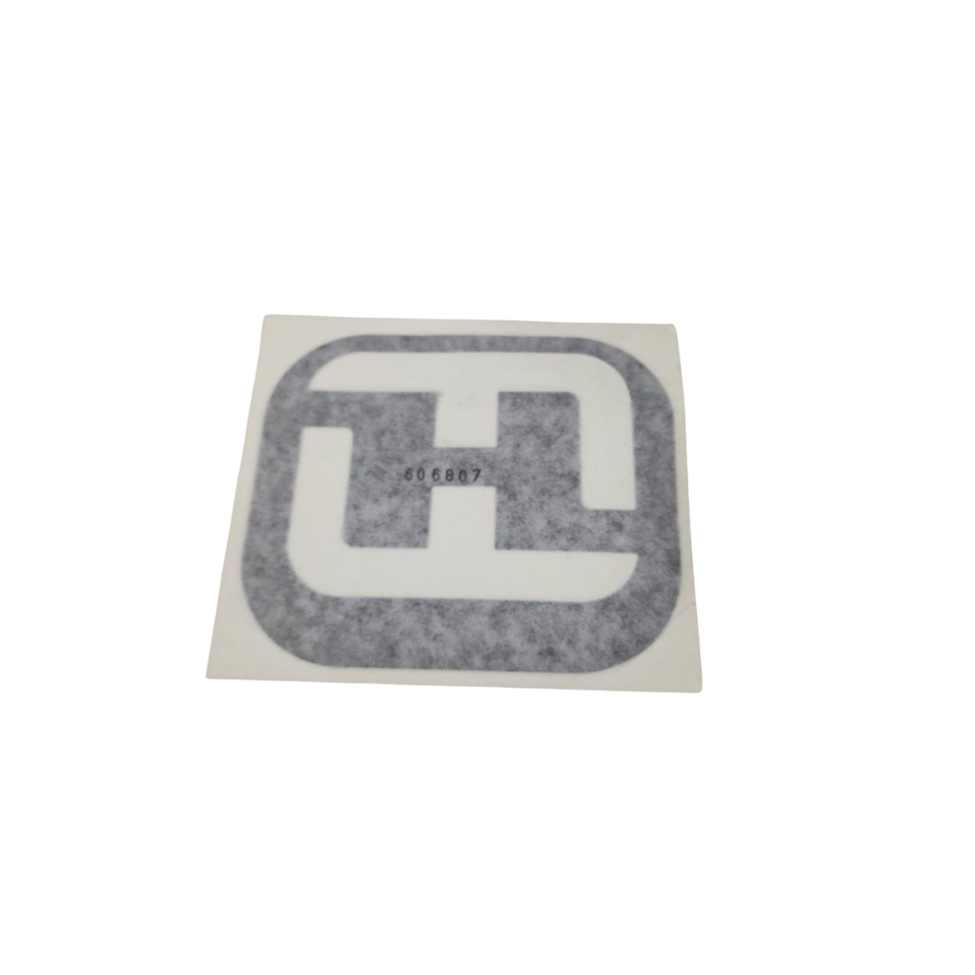 HUSTLER 606807 DECAL H LOGO - Genuine Part