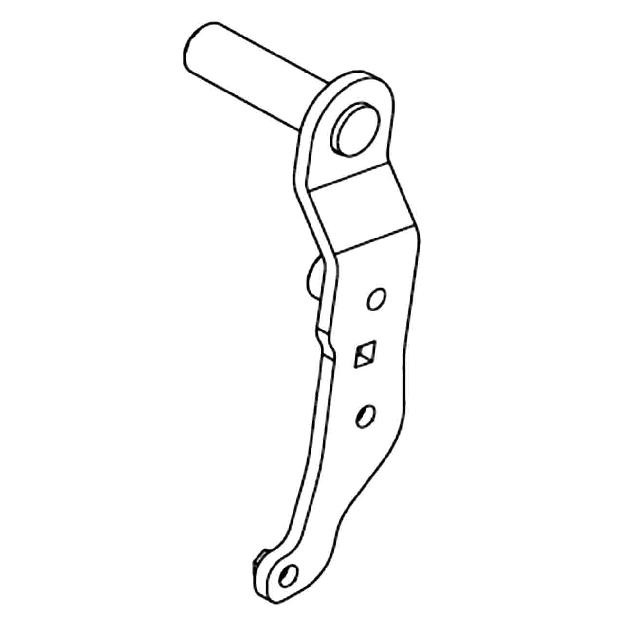 124147-1 - PEDAL WA DECK LIFT - HUSTLER Genuine Part
