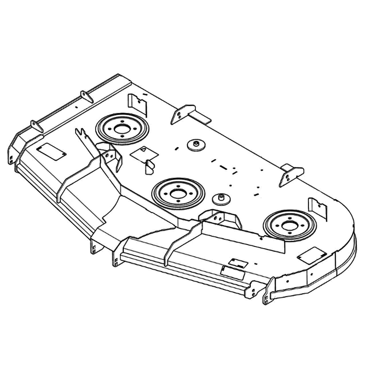 hustlerock出品 554034 - SVC DECK DECAL ASSY - HUSTLER Genuine Part