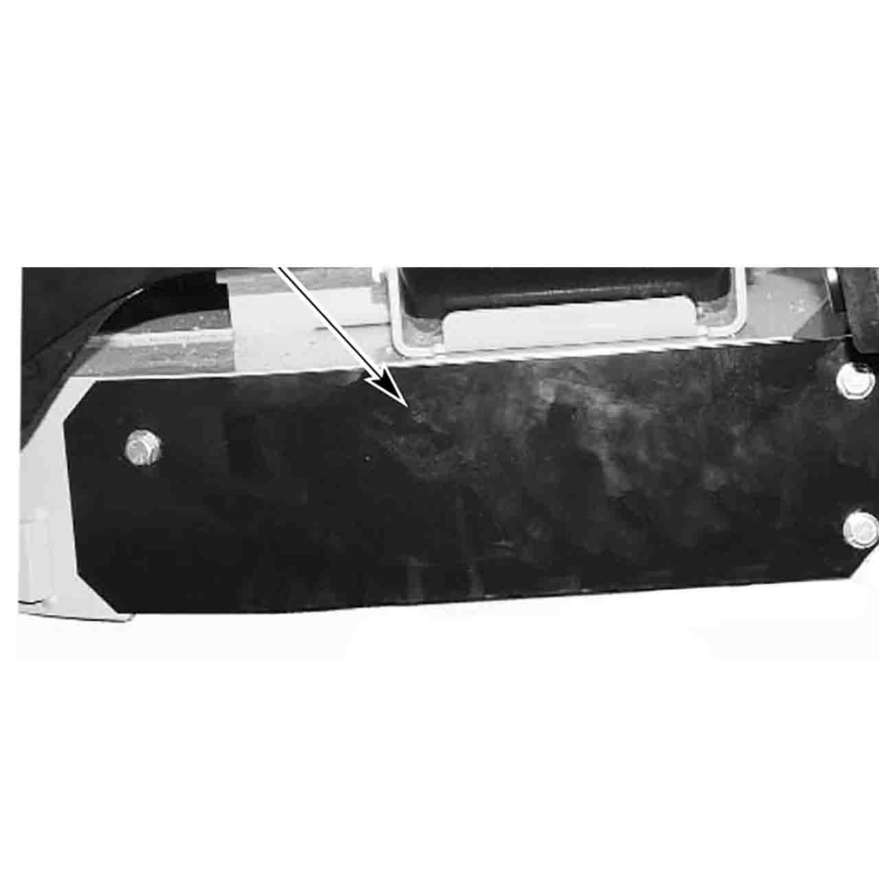 HUSTLER 107655 - MULCH BAFFLE W/A - HUSTLER genuine Part Number
