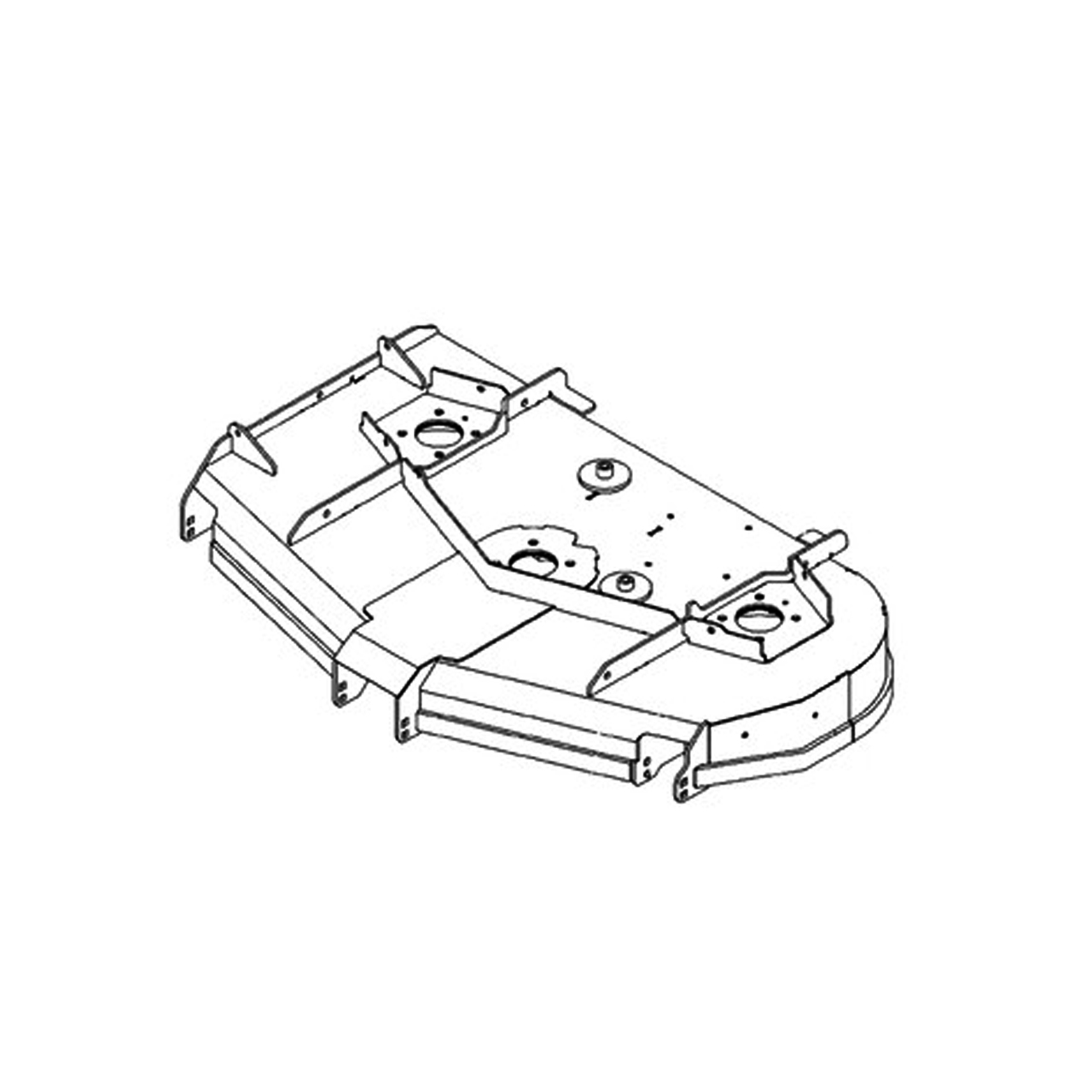 hustlerock出品 hustler550752servicedeck48fsth