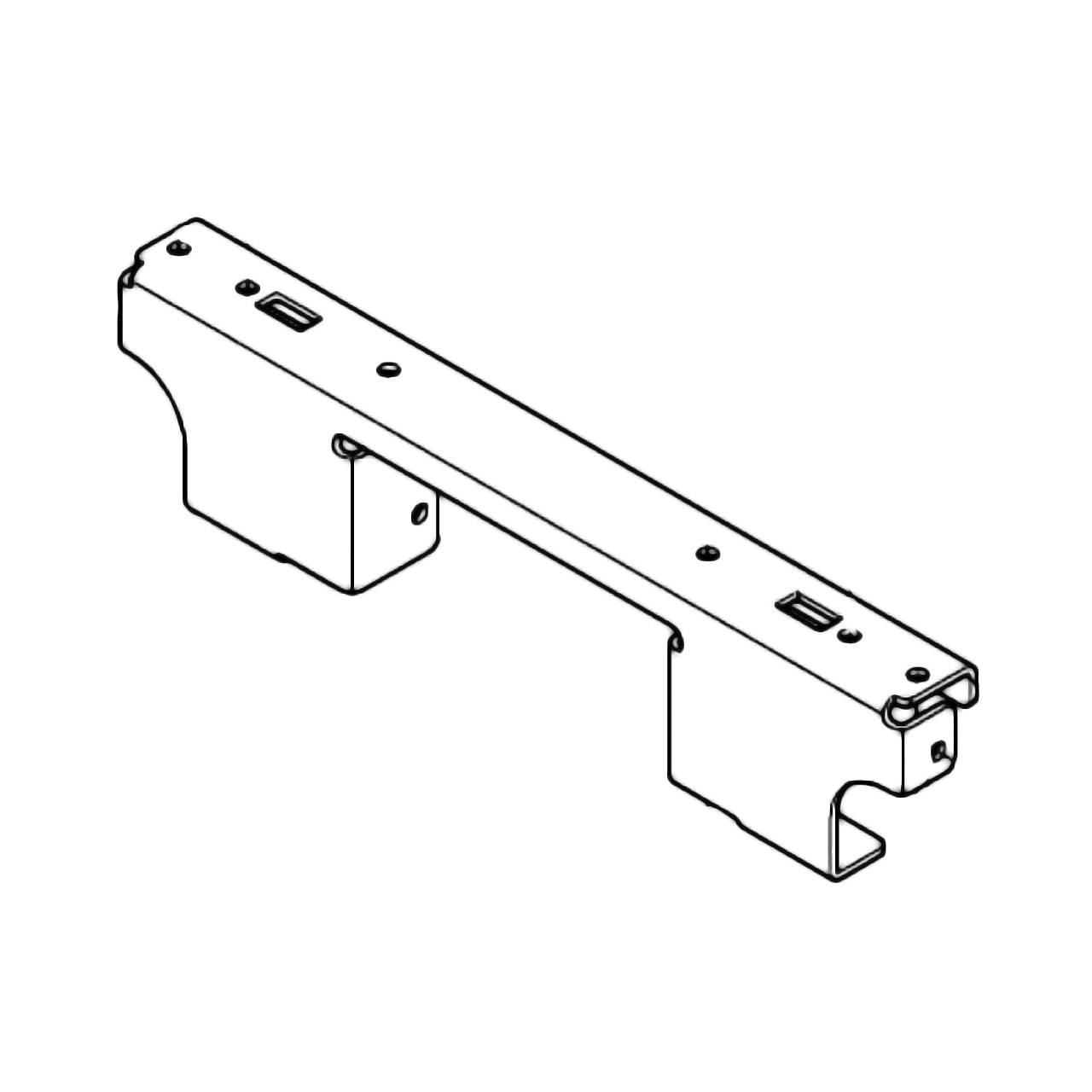 オーダー専用 HUSTLER 125287-1 - SVC MIDDLE CROSSMEMBER - HUSTLER genuine Part