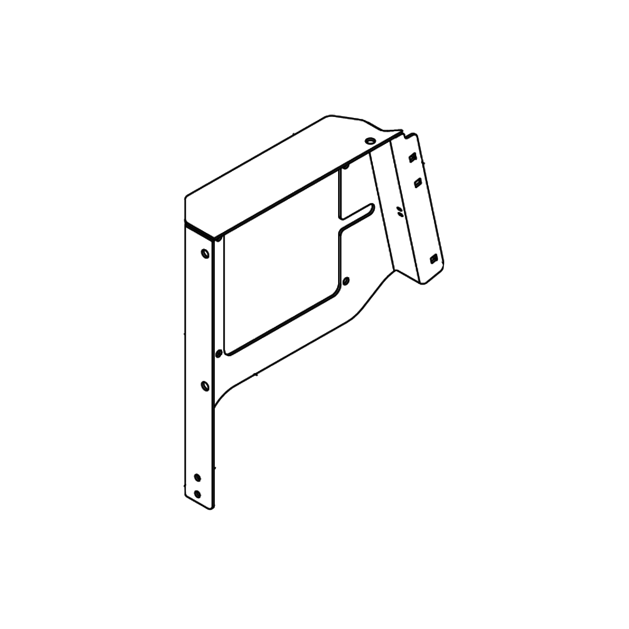 126061-3 - MOUNT COOLER W/A - HUSTLER Genuine Part