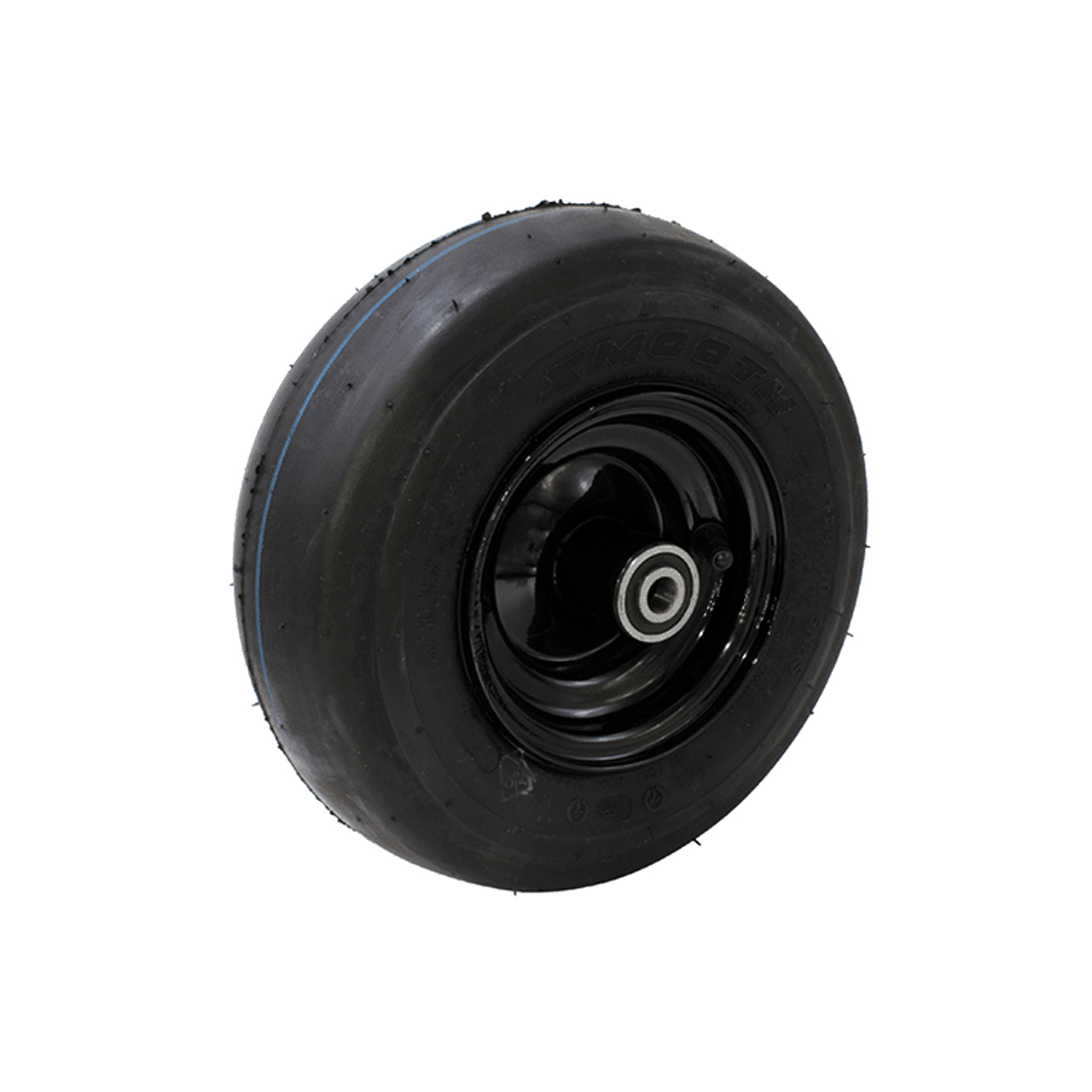 邦楽 MILES WORD. - N.E.E.D. / HIGHERR [7inch] 13x6.50-6 Silver Smooth Lawn Mower Wheel Assembly