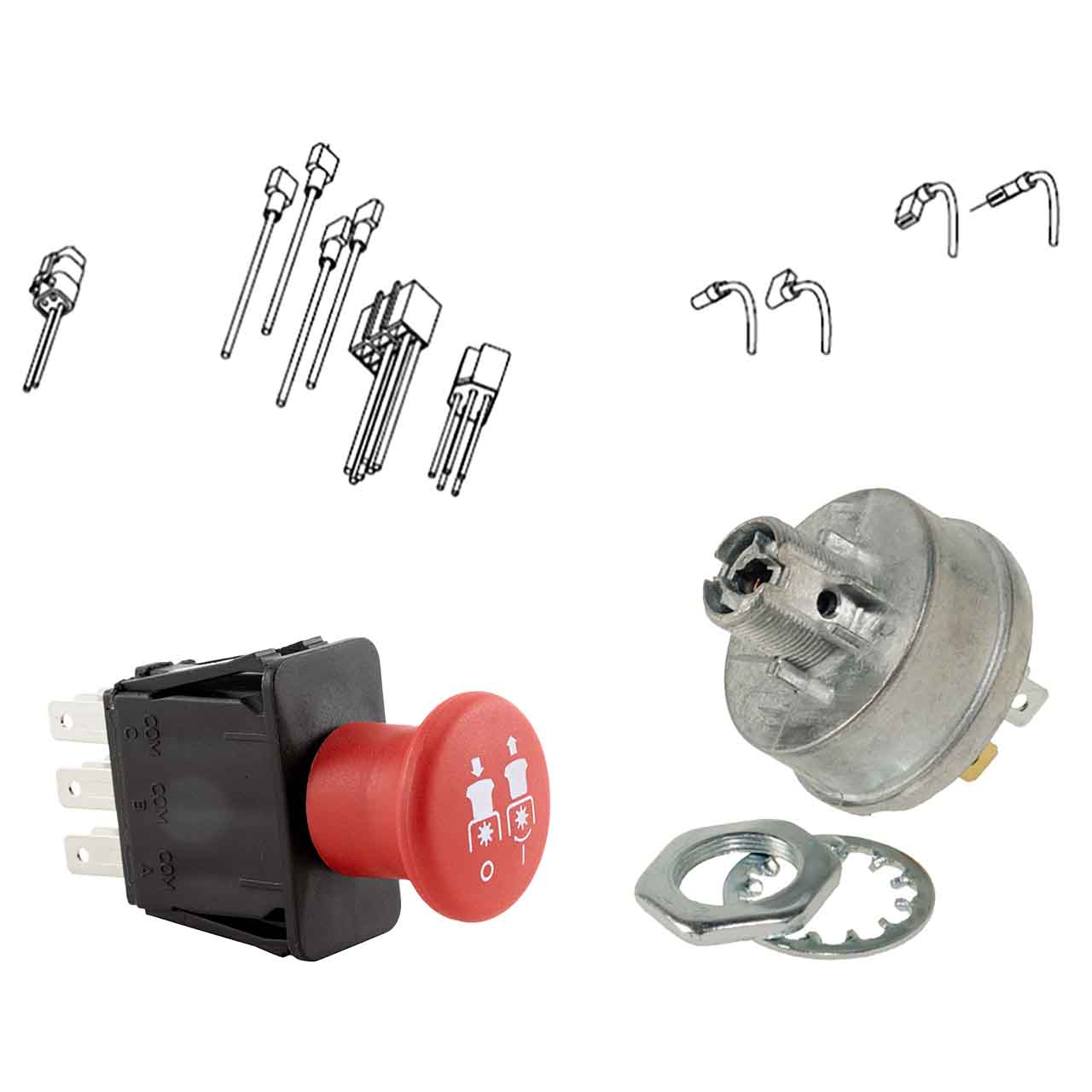 Wire Harness Kit For Hustler TrimStar Kawasaki FS691 (23hp) 60
