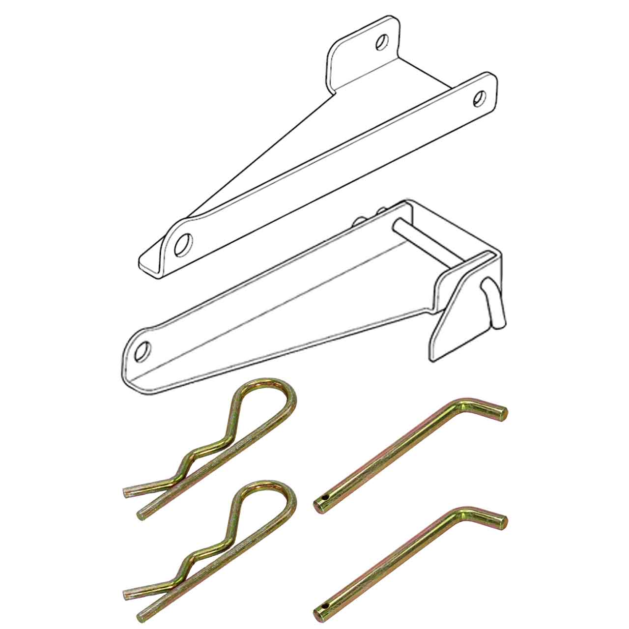 Deck Puller Complete Kit For Hustler Raptor XDX 48 Model 939827