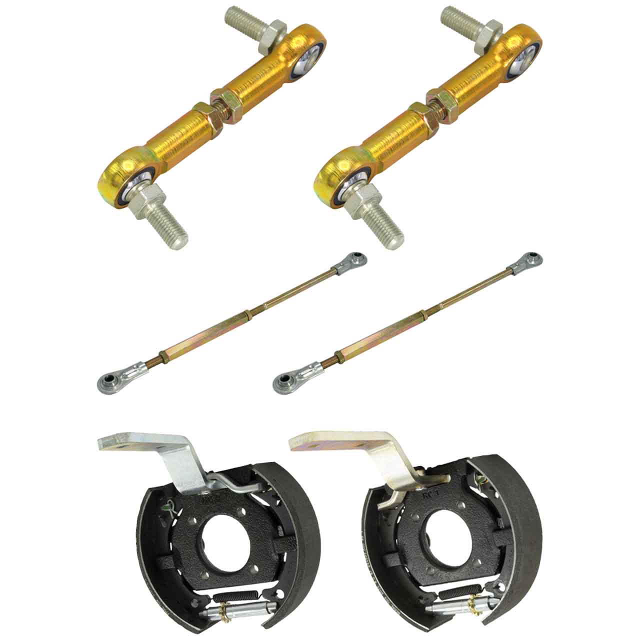 Brake System Kit For Hustler Super Z 60 Model 942821 | Hustler