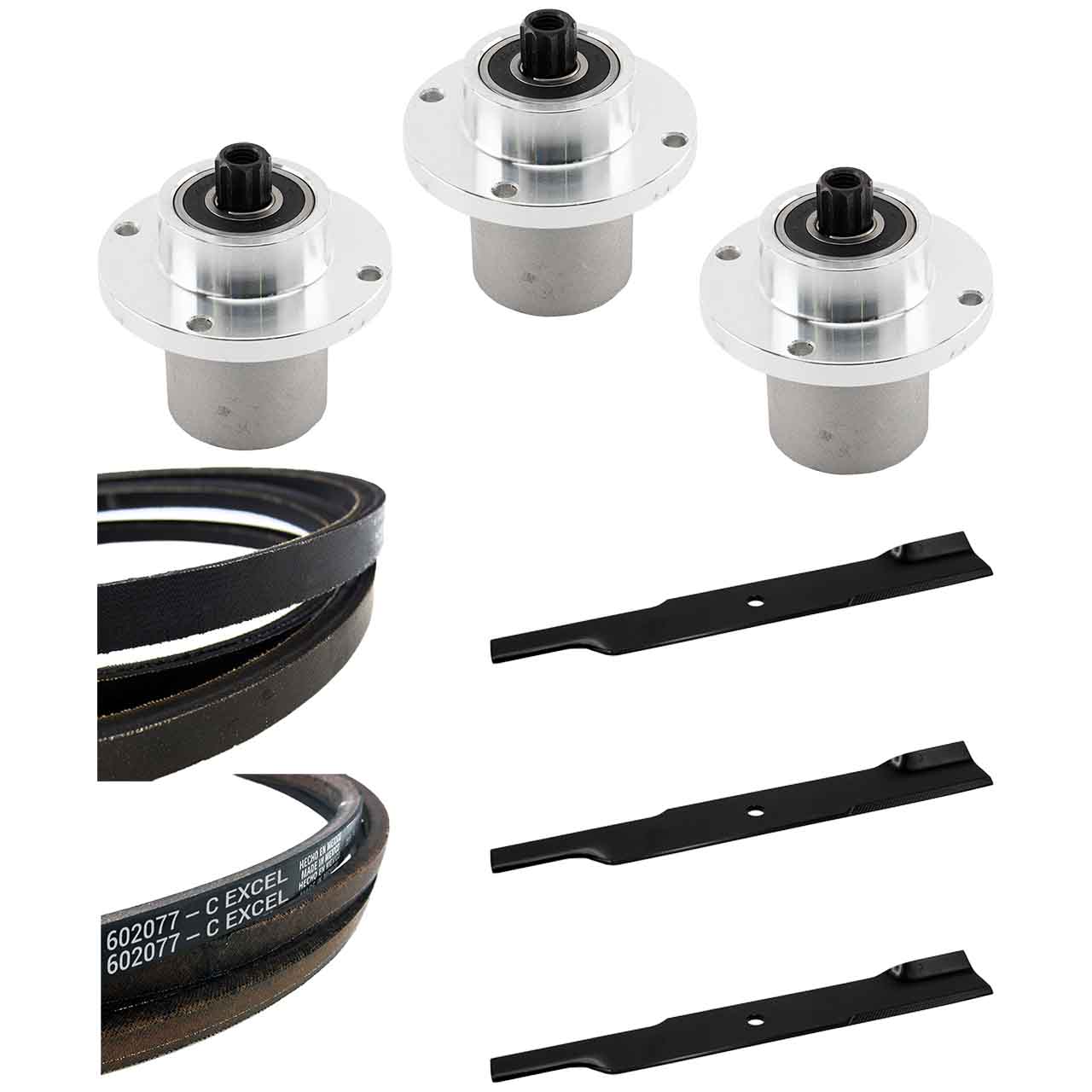 Spindle and Blade & Belt Kit For Hustler FasTrak 54