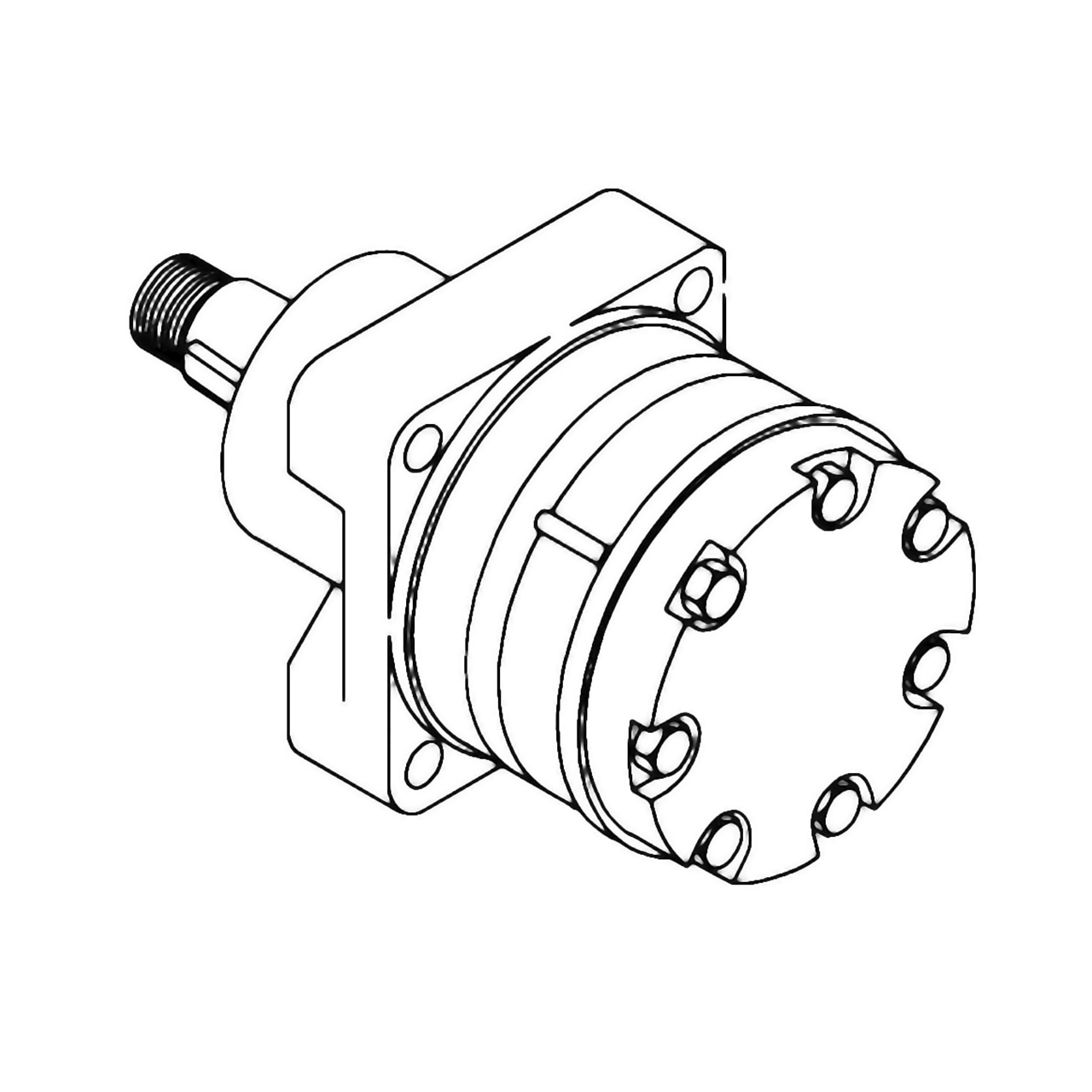 779181 - WHEEL MOTOR ME 18 - HUSTLER Genuine Part