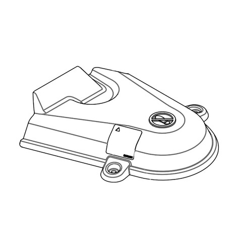 552614 - SVC PULLEY COVER CE LS - HUSTLER Genuine Part