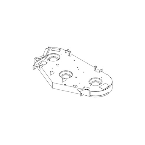 554453 - SVC DECK DECAL ASSY - HUSTLER Genuine Part
