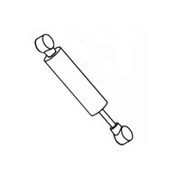 HUSTLER 602667 - DAMPER STEERING - HUSTLER genuine Part Number 602667