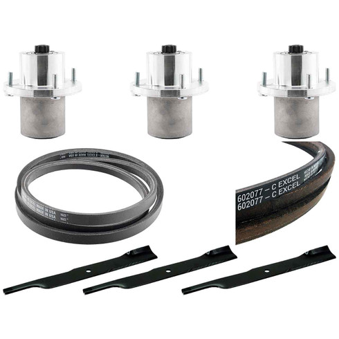 Spindle and Blade & Belt Kit For Hustler Raptor XDX 60