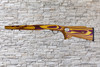 Boyds Featherweight Maroon, Yellow Stock Savage B-Mag 17 Bull Barrel Rifle