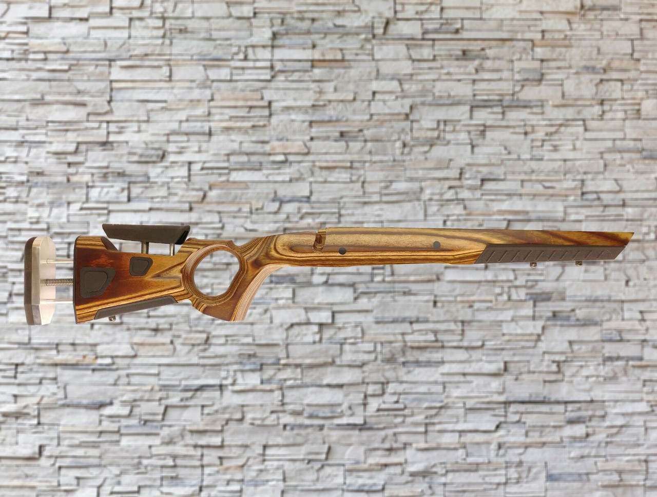Boyds At-one Thumbhole Nutmeg Stock Remington 783 SA Bull Barrel Rifle