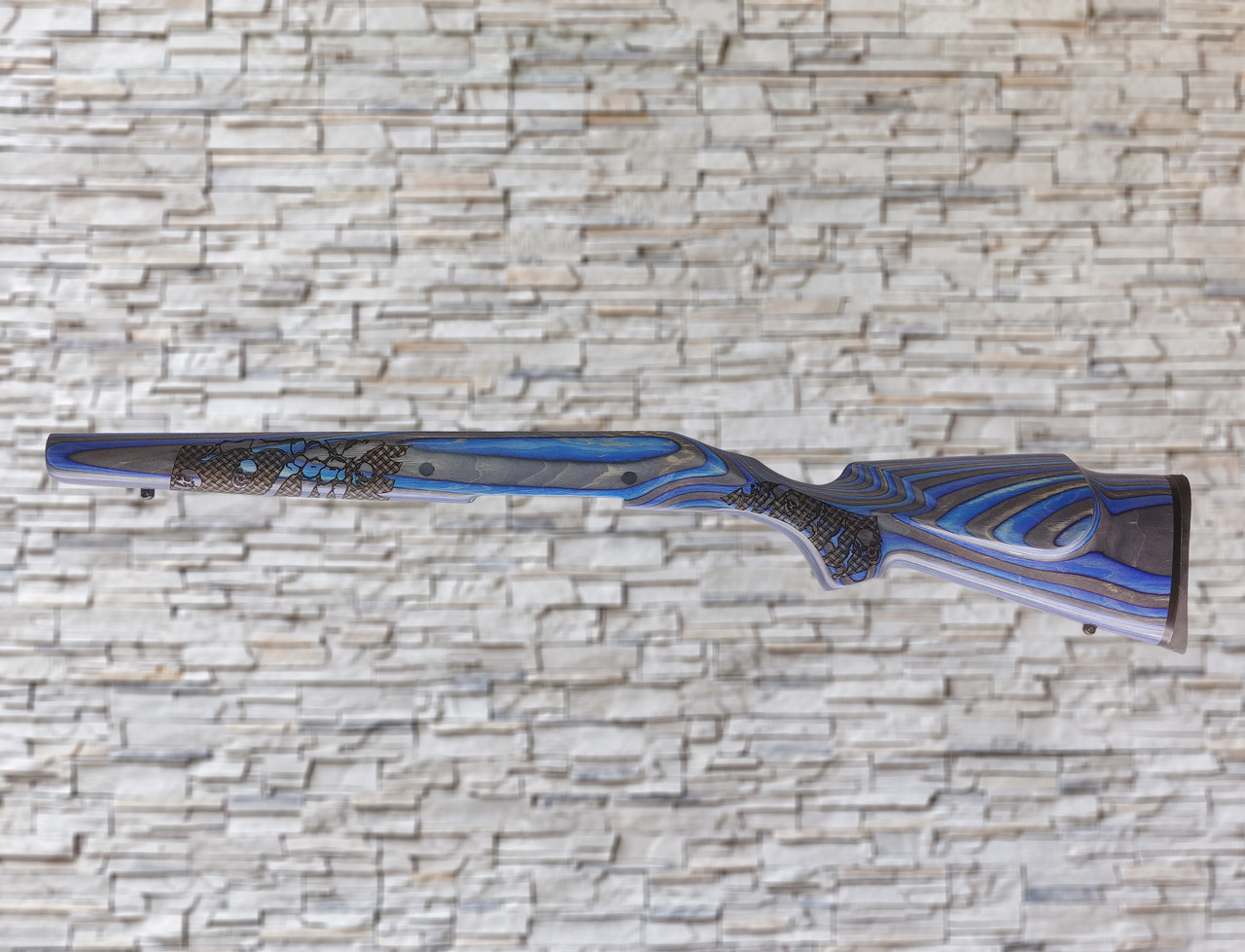 Customer Advisement - There is no laser engraving on this stock despite the picture reference