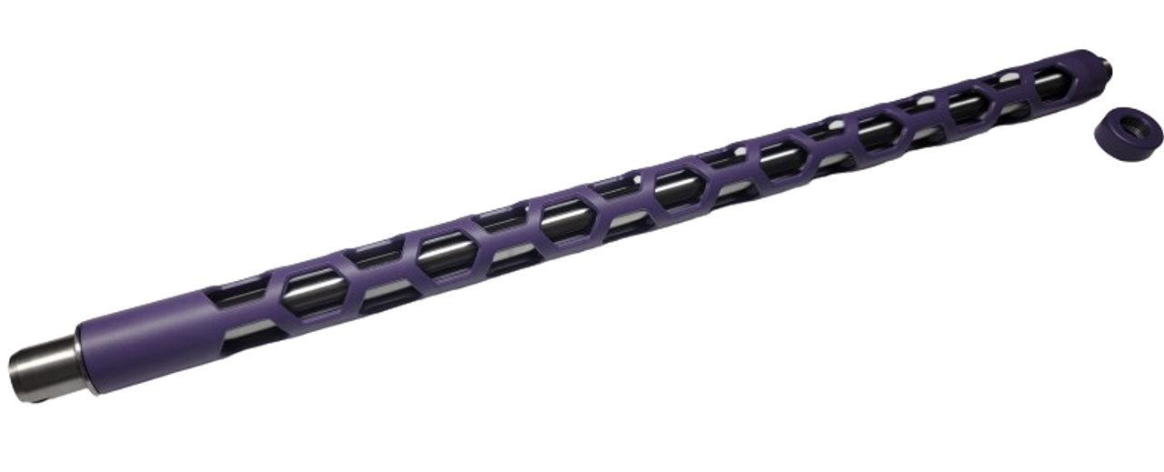 Pike Arms 16.5" Purple Lightweight Honeycomb TE Bull (.920) SS Barrel Ruger 10/22, TCR22 Rifle