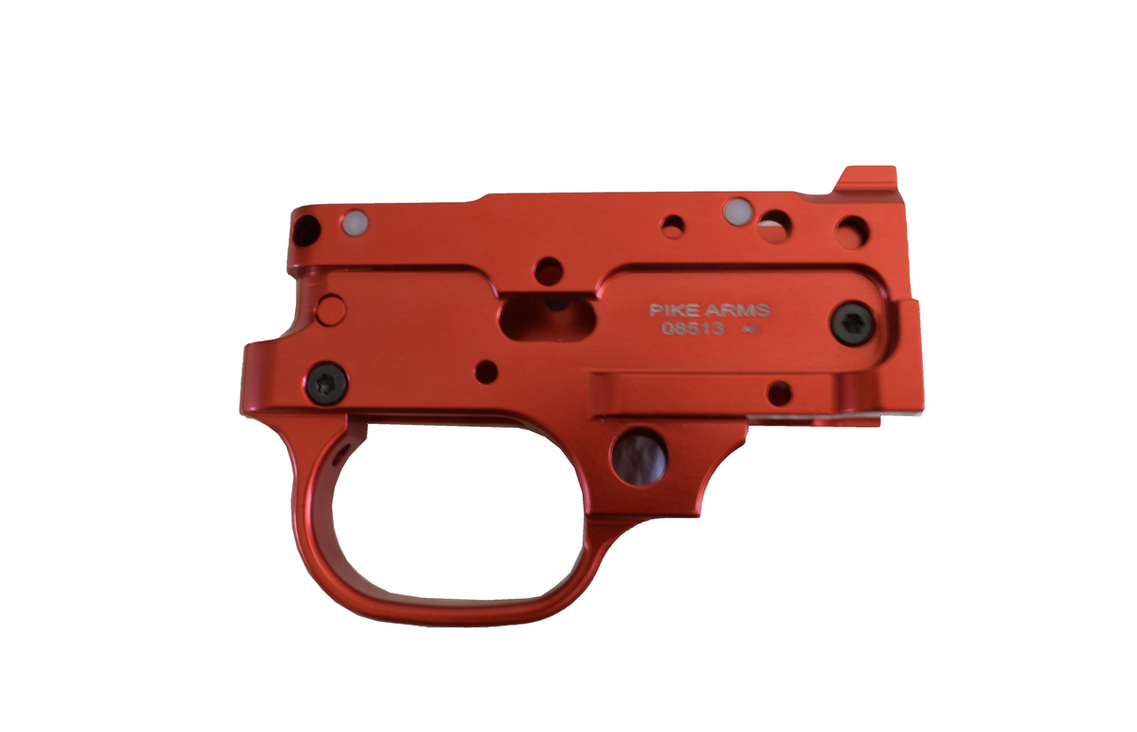 Pike Arms Complete Billet Trigger Assembly for Ruger 10/22 1022 Red 