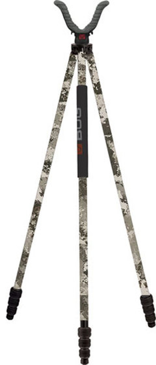 BOG Havoc Shooting Stick Tripod 18" To 68" Adjustable Aluminum Camo